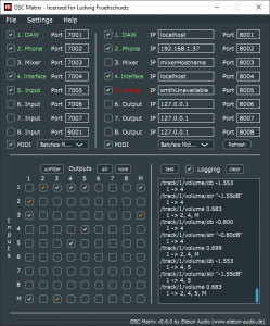OSC Matrix – Eleton Audio